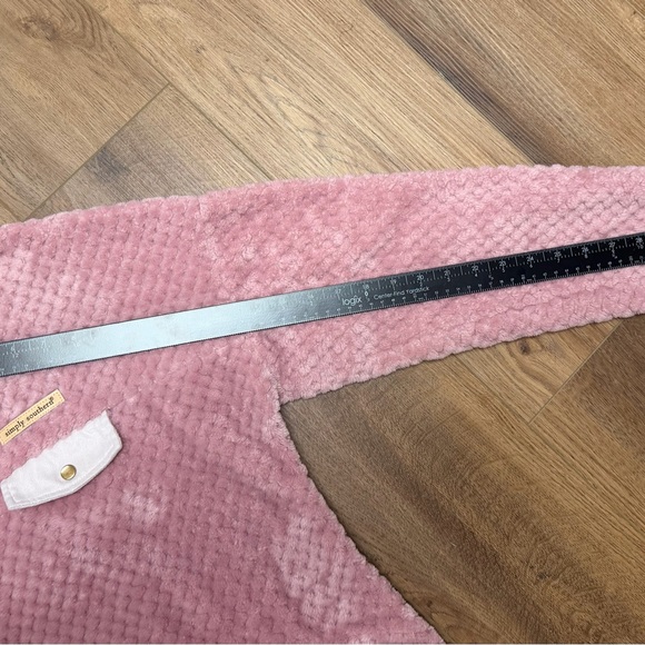 Simply Southern Simply Soft Sherpa Pullover in Pink (Muave) XL - Picture 6 of 7